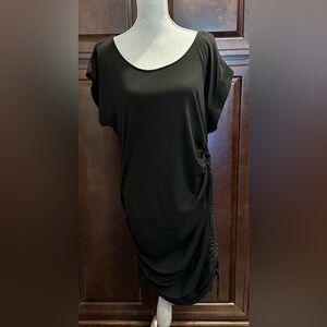 New York and Company Black Ruched Side
Mini Dress size medium